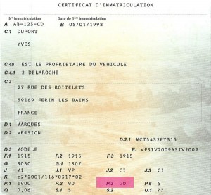 comment lire une carte grise